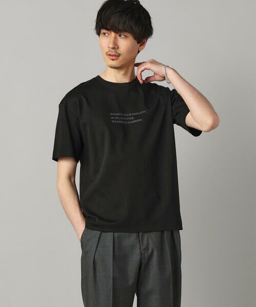 COMME CA MEN / コムサ・メン Tシャツ | メッセージ Tシャツ | 詳細15