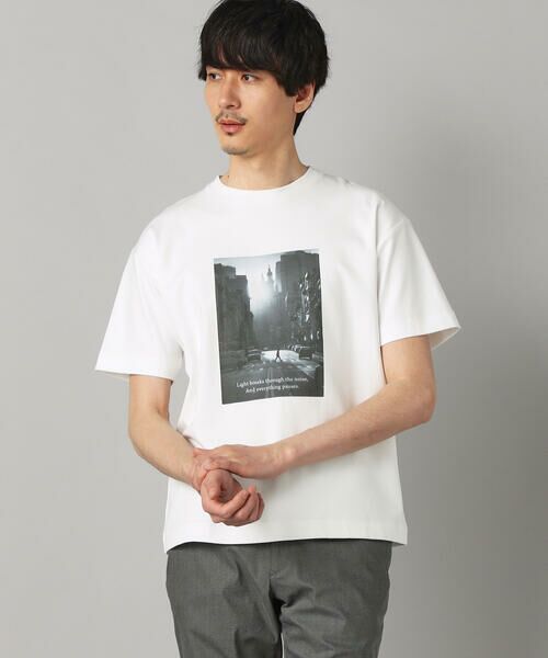 COMME CA MEN / コムサ・メン Tシャツ | フォト Tシャツ | 詳細4