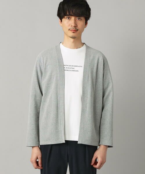 COMME CA MEN / コムサ・メン カーディガン・ボレロ | 和紙カノコ ハッピカーデ | 詳細4