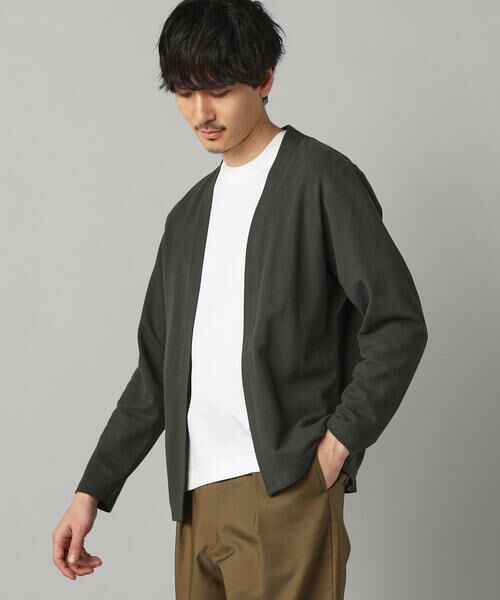 COMME CA MEN / コムサ・メン カーディガン・ボレロ | 和紙カノコ ハッピカーデ | 詳細20