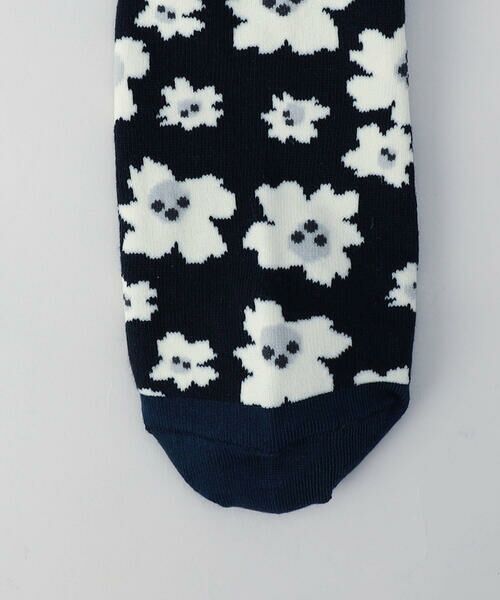 COMME CA MEN / コムサ・メン ソックス | フラワー柄 クルーソックス | 詳細5