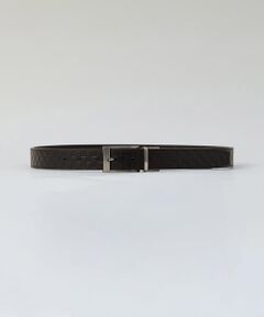 COMME CA MEN / コムサ・メン ベルト・サスペンダー | 【市松柄】リバーシブル ベルト