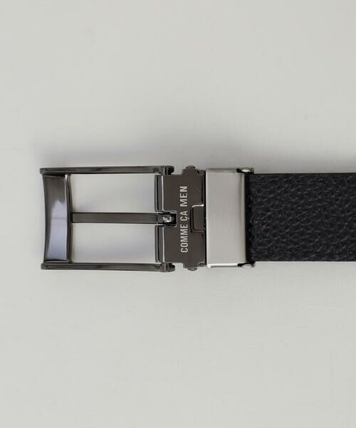 COMME CA MEN / コムサ・メン ベルト・サスペンダー | 【市松柄】リバーシブル ベルト | 詳細2