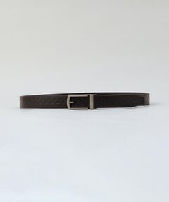 COMME CA MEN / コムサ・メン ベルト・サスペンダー | 【市松柄】 クリックベルト