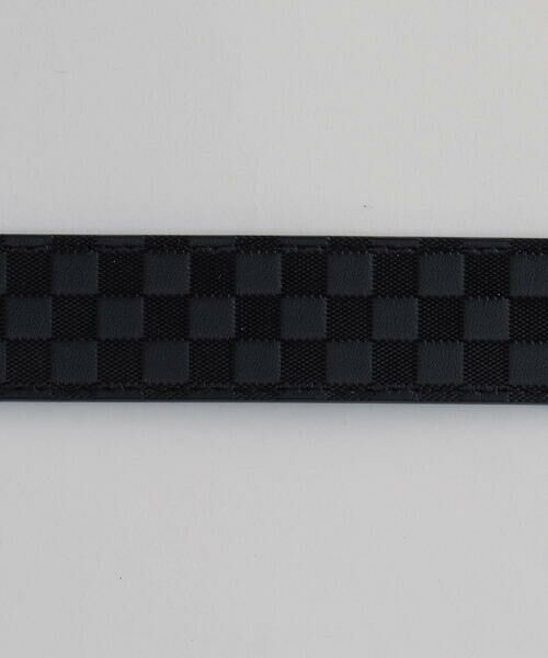 COMME CA MEN / コムサ・メン ベルト・サスペンダー | 市松 クリックベルト | 詳細4