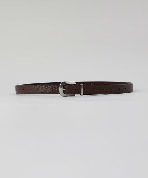 COMME CA MEN / コムサ・メン ベルト・サスペンダー | プンターレベルト（ブラウン）
