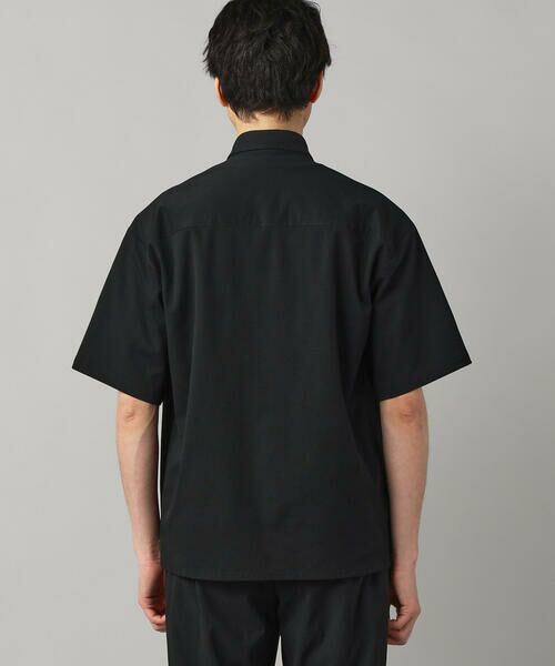 COMME CA MEN / コムサ・メン シャツ・ブラウス | ドビーワッフル 半袖シャツ | 詳細8