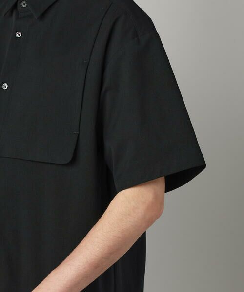 COMME CA MEN / コムサ・メン シャツ・ブラウス | ドビーワッフル 半袖シャツ | 詳細11