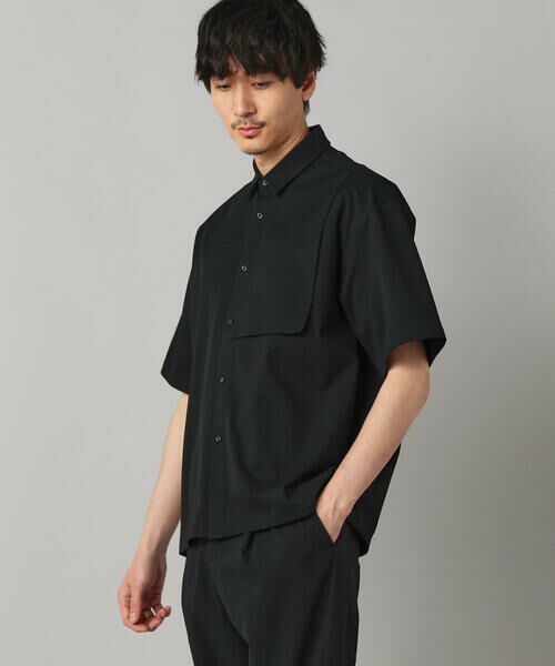 COMME CA MEN / コムサ・メン シャツ・ブラウス | ドビーワッフル 半袖シャツ | 詳細3