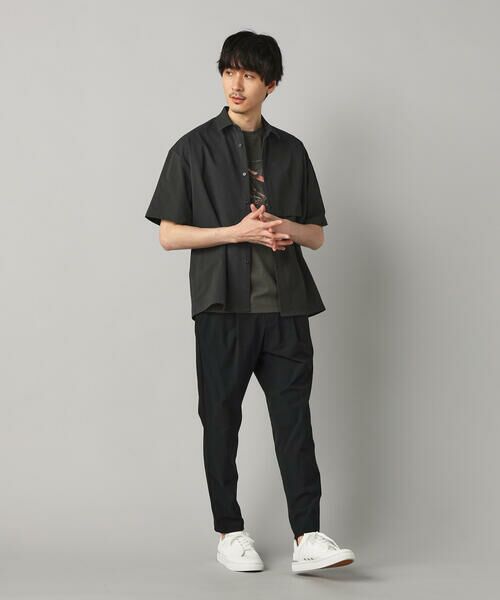 COMME CA MEN / コムサ・メン シャツ・ブラウス | ドビーワッフル 半袖シャツ | 詳細15