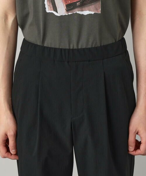 COMME CA MEN / コムサ・メン その他パンツ | ドビーワッフル タックパンツ | 詳細12