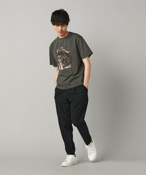 COMME CA MEN / コムサ・メン その他パンツ | ドビーワッフル タックパンツ | 詳細3