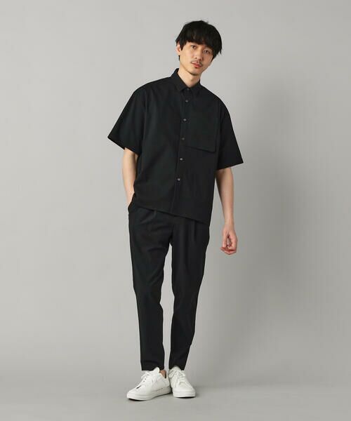 COMME CA MEN / コムサ・メン その他パンツ | ドビーワッフル タックパンツ | 詳細5