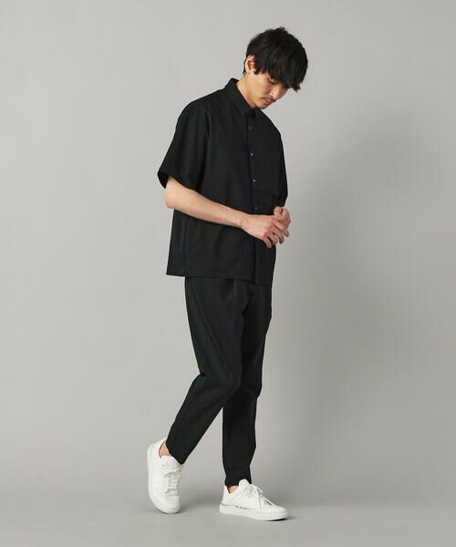 COMME CA MEN / コムサ・メン その他パンツ | ドビーワッフル タックパンツ | 詳細6