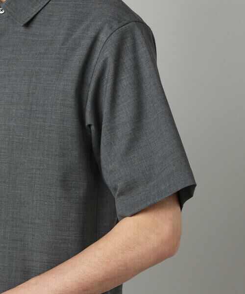 COMME CA MEN / コムサ・メン シャツ・ブラウス | RENU T/Wトロピカル レギュラーカラー半袖シャツ | 詳細9