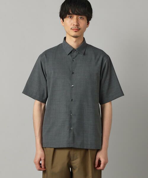 COMME CA MEN / コムサ・メン シャツ・ブラウス | RENU T/Wトロピカル レギュラーカラー半袖シャツ | 詳細5