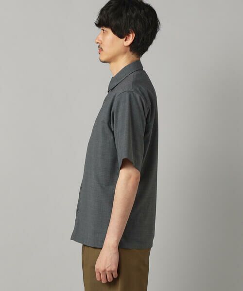 COMME CA MEN / コムサ・メン シャツ・ブラウス | RENU T/Wトロピカル レギュラーカラー半袖シャツ | 詳細6