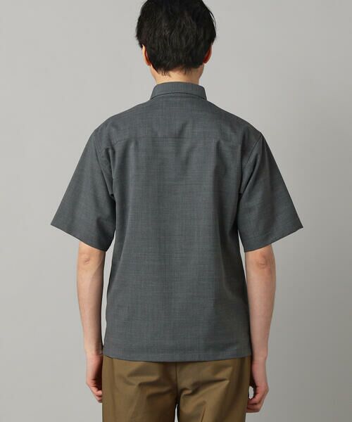 COMME CA MEN / コムサ・メン シャツ・ブラウス | RENU T/Wトロピカル レギュラーカラー半袖シャツ | 詳細7