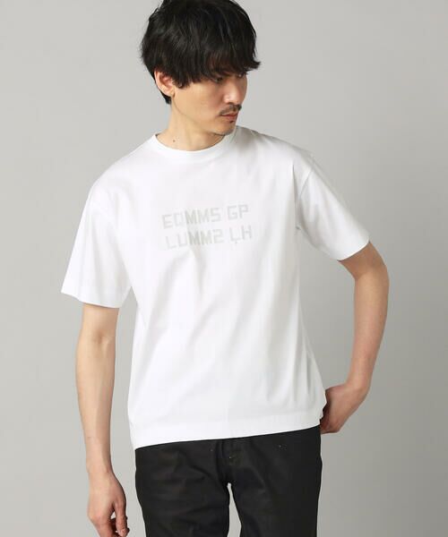 COMME CA MEN / コムサ・メン Tシャツ | リフレクタープリント Tシャツ | 詳細3