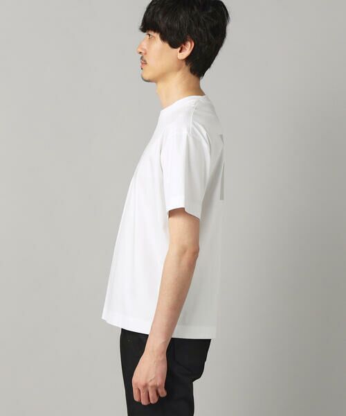 COMME CA MEN / コムサ・メン Tシャツ | リフレクタープリント Tシャツ | 詳細5