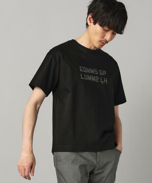 COMME CA MEN / コムサ・メン Tシャツ | リフレクタープリント Tシャツ | 詳細19