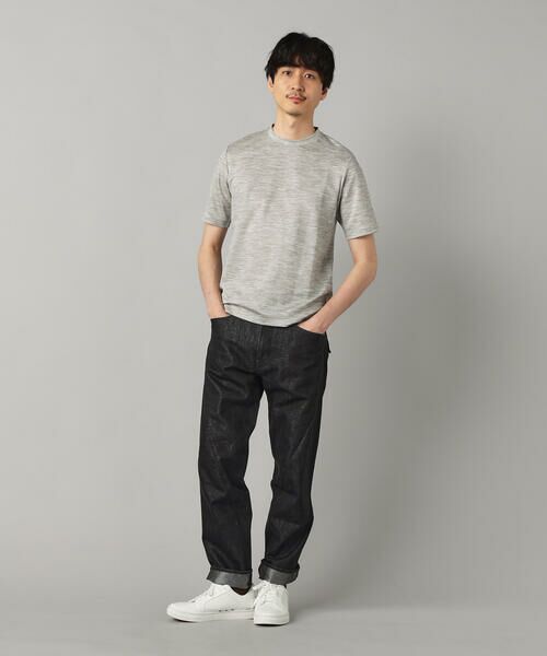 COMME CA MEN / コムサ・メン デニムパンツ | ラメ糸デニム エンジニアードパンツ | 詳細1