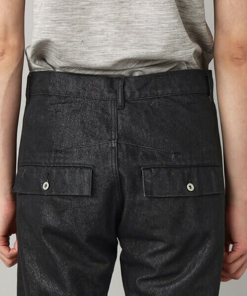 COMME CA MEN / コムサ・メン デニムパンツ | ラメ糸デニム エンジニアードパンツ | 詳細9