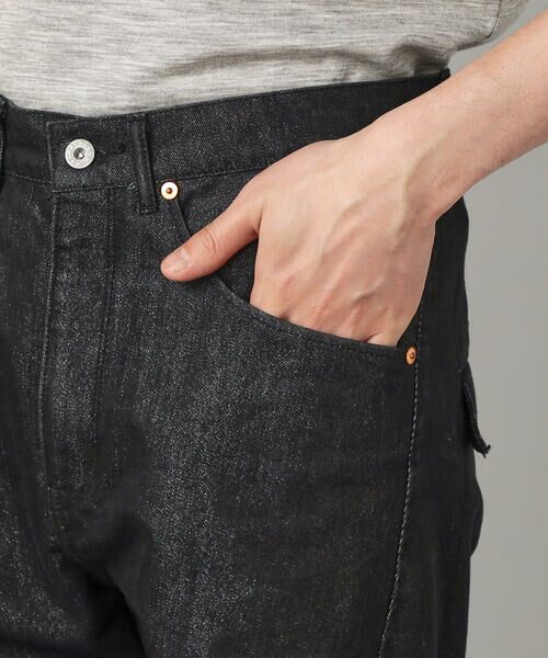 COMME CA MEN / コムサ・メン デニムパンツ | ラメ糸デニム エンジニアードパンツ | 詳細10