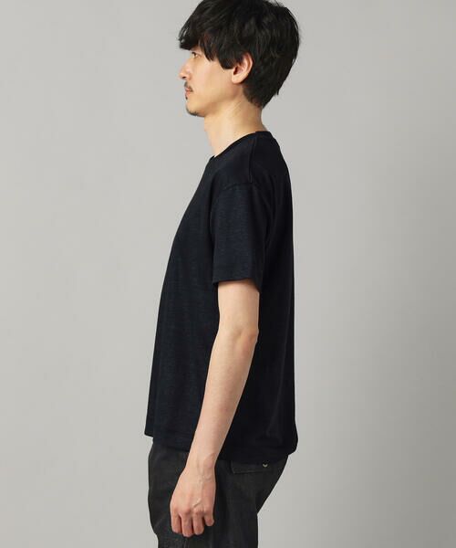 COMME CA MEN / コムサ・メン Tシャツ | ラミープレーティング天竺 Tシャツ | 詳細13