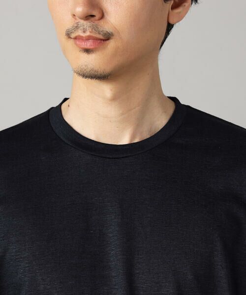 COMME CA MEN / コムサ・メン Tシャツ | ラミープレーティング天竺 Tシャツ | 詳細15