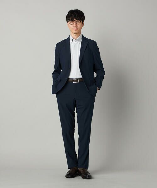 COMME CA MEN / コムサ・メン シャツ・ブラウス | 市松ジャカードジャージー 半袖ドレスシャツ | 詳細4