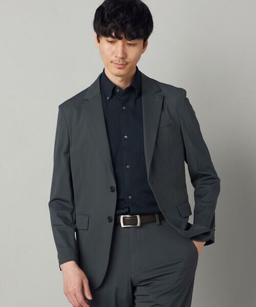 COMME CA MEN / コムサ・メン シャツ・ブラウス | 市松ジャカードジャージー 半袖ドレスシャツ | 詳細23