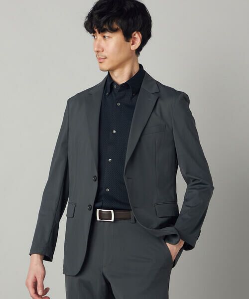 COMME CA MEN / コムサ・メン シャツ・ブラウス | 市松ジャカードジャージー 半袖ドレスシャツ | 詳細24