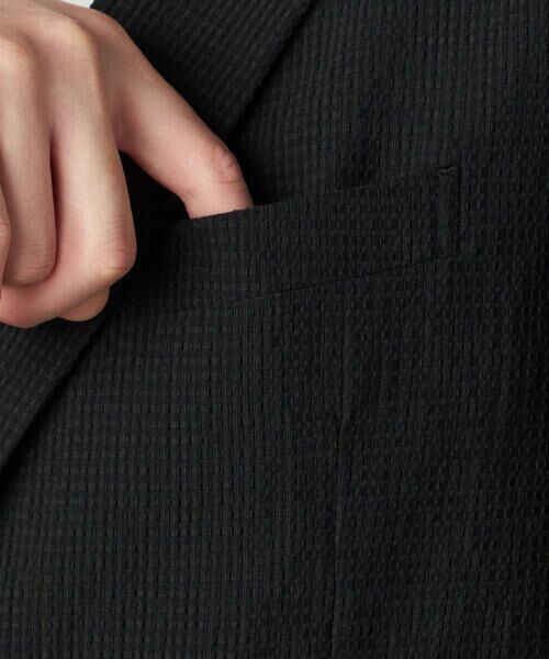 COMME CA MEN / コムサ・メン テーラードジャケット | 【セットアップ対応】3Dエアートリコット シングルテーラードジャケット | 詳細9