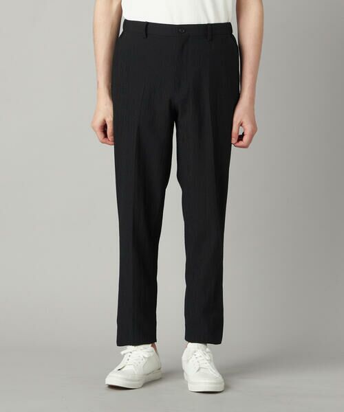 COMME CA MEN / コムサ・メン スラックス・ドレスパンツ | 【セットアップ対応】3Dエアートリコット テーパードパンツ | 詳細5