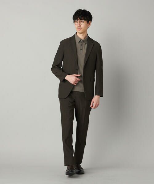 COMME CA MEN / コムサ・メン スラックス・ドレスパンツ | 【セットアップ対応】3Dエアートリコット テーパードパンツ | 詳細13