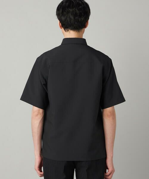 COMME CA MEN / コムサ・メン シャツ・ブラウス | Reflax(R)リネンライク カラーブロッキング 半袖シャツ | 詳細7