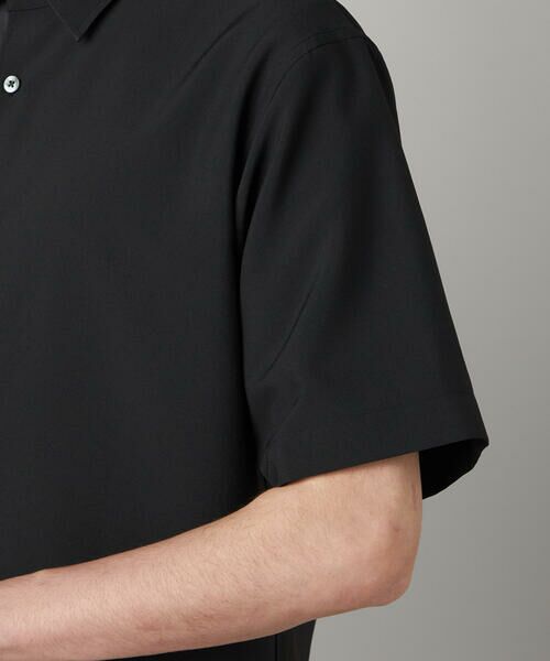 COMME CA MEN / コムサ・メン シャツ・ブラウス | Reflax(R)リネンライク カラーブロッキング 半袖シャツ | 詳細9