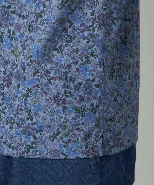 COMME CA MEN / コムサ・メン シャツ・ブラウス | かすれ花柄プリント 半袖シャツ | 詳細16