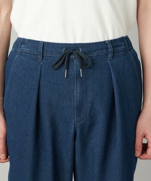 COMME CA MEN / コムサ・メン その他パンツ | メッシュデニム インタックイージーパンツ | 詳細11