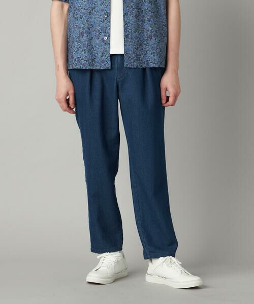COMME CA MEN / コムサ・メン その他パンツ | メッシュデニム インタックイージーパンツ | 詳細5
