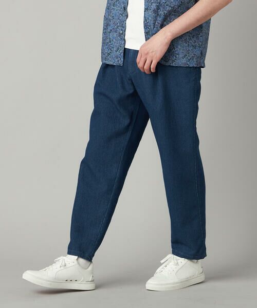 COMME CA MEN / コムサ・メン その他パンツ | メッシュデニム インタックイージーパンツ | 詳細7