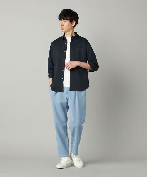 COMME CA MEN / コムサ・メン その他パンツ | メッシュデニム インタックイージーパンツ | 詳細18