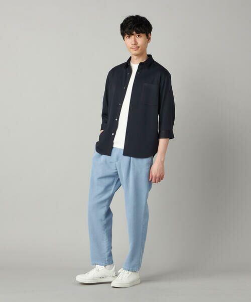 COMME CA MEN / コムサ・メン その他パンツ | メッシュデニム インタックイージーパンツ | 詳細19