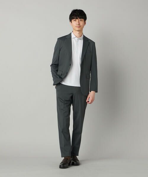 COMME CA MEN / コムサ・メン ポロシャツ | 【抗菌防臭加工】市松ジャカードジャージー ポロシャツ | 詳細3