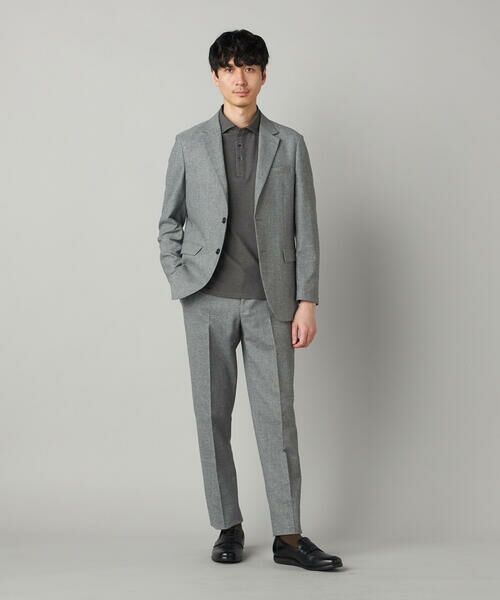 COMME CA MEN / コムサ・メン ポロシャツ | 衿裏チェック使い カッタウェイポロシャツ | 詳細19