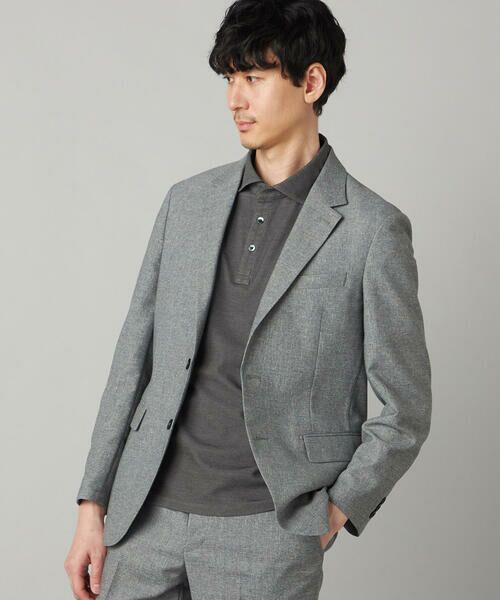 COMME CA MEN / コムサ・メン ポロシャツ | 衿裏チェック使い カッタウェイポロシャツ | 詳細23