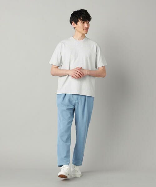 COMME CA MEN / コムサ・メン Tシャツ | メランジミジンボーダー Tシャツ | 詳細2