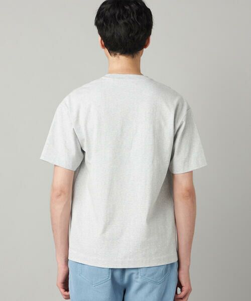 COMME CA MEN / コムサ・メン Tシャツ | メランジミジンボーダー Tシャツ | 詳細8