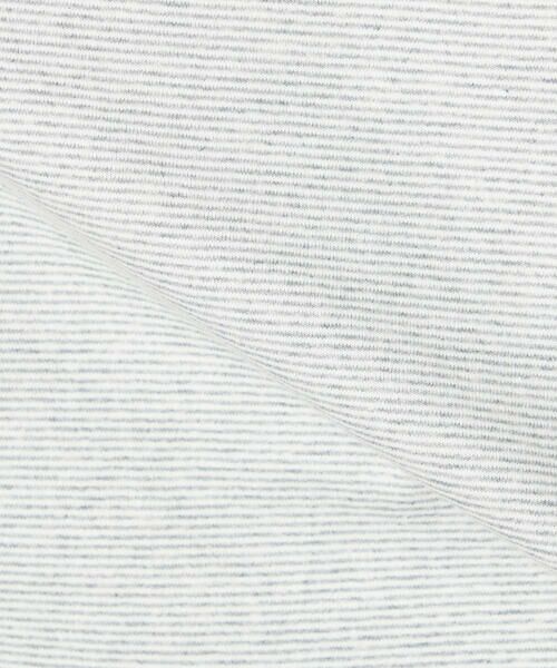 COMME CA MEN / コムサ・メン Tシャツ | メランジミジンボーダー Tシャツ | 詳細12